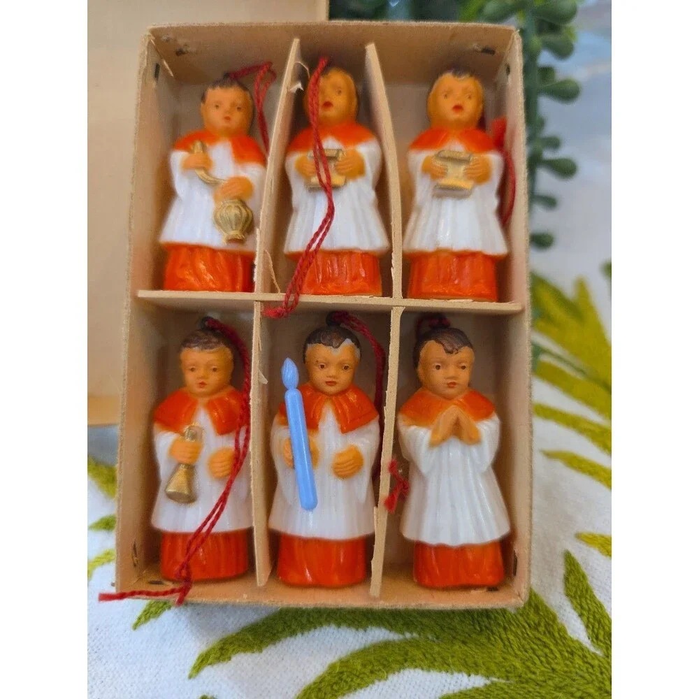 6 Choir Altar Boy Germany Figure/Ornaments